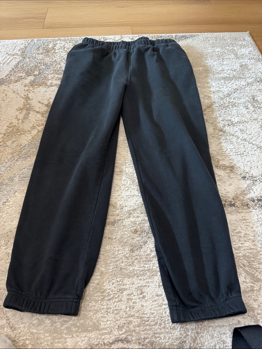 Abound Kids Black Elastic-Waist Joggers